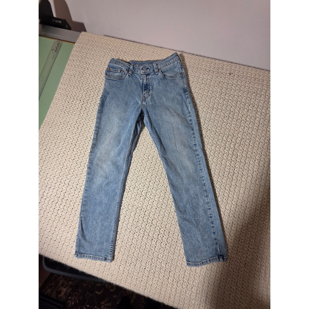 Levi's 511 Slim Fit Jeans Mens 31x30 Light Wash Blue Excellent Denim Pants